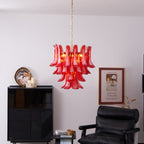Kilvenfield Glass Chandelier-Moonnatur