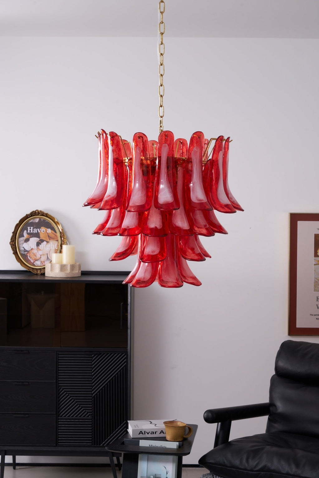 Kilvenfield Glass Chandelier-Moonnatur