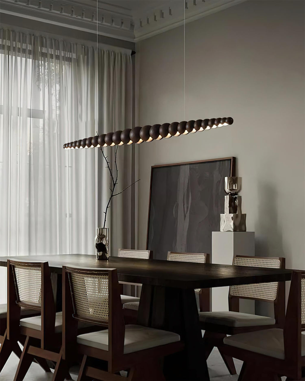 Rardenora Wood Chandelier-Moonnatur