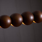 Rardenora Wood Chandelier-Moonnatur