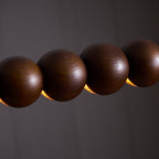 Renverley Wood Pendant Light-Moonnatur