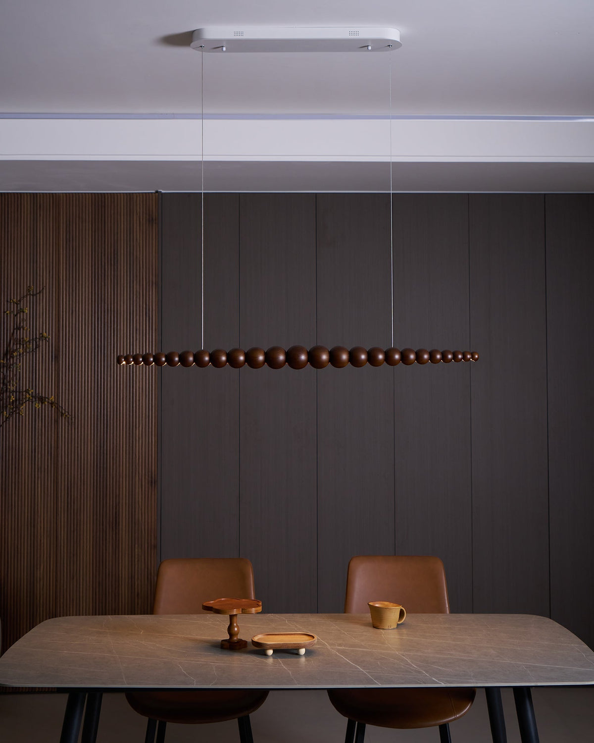 Rardenora Wood Chandelier-Moonnatur
