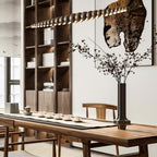 Renverley Wood Pendant Light-Moonnatur