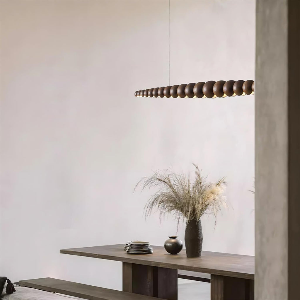Renverley Wood Pendant Light-Moonnatur