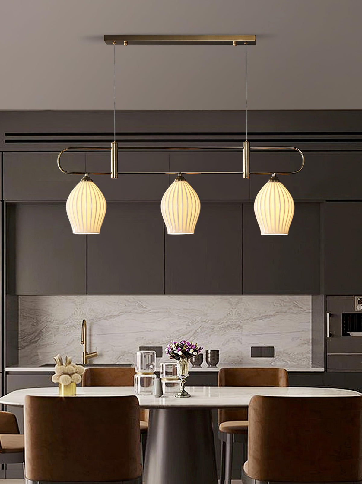 Xalenera Ceramic Pendant Light-Moonnatur