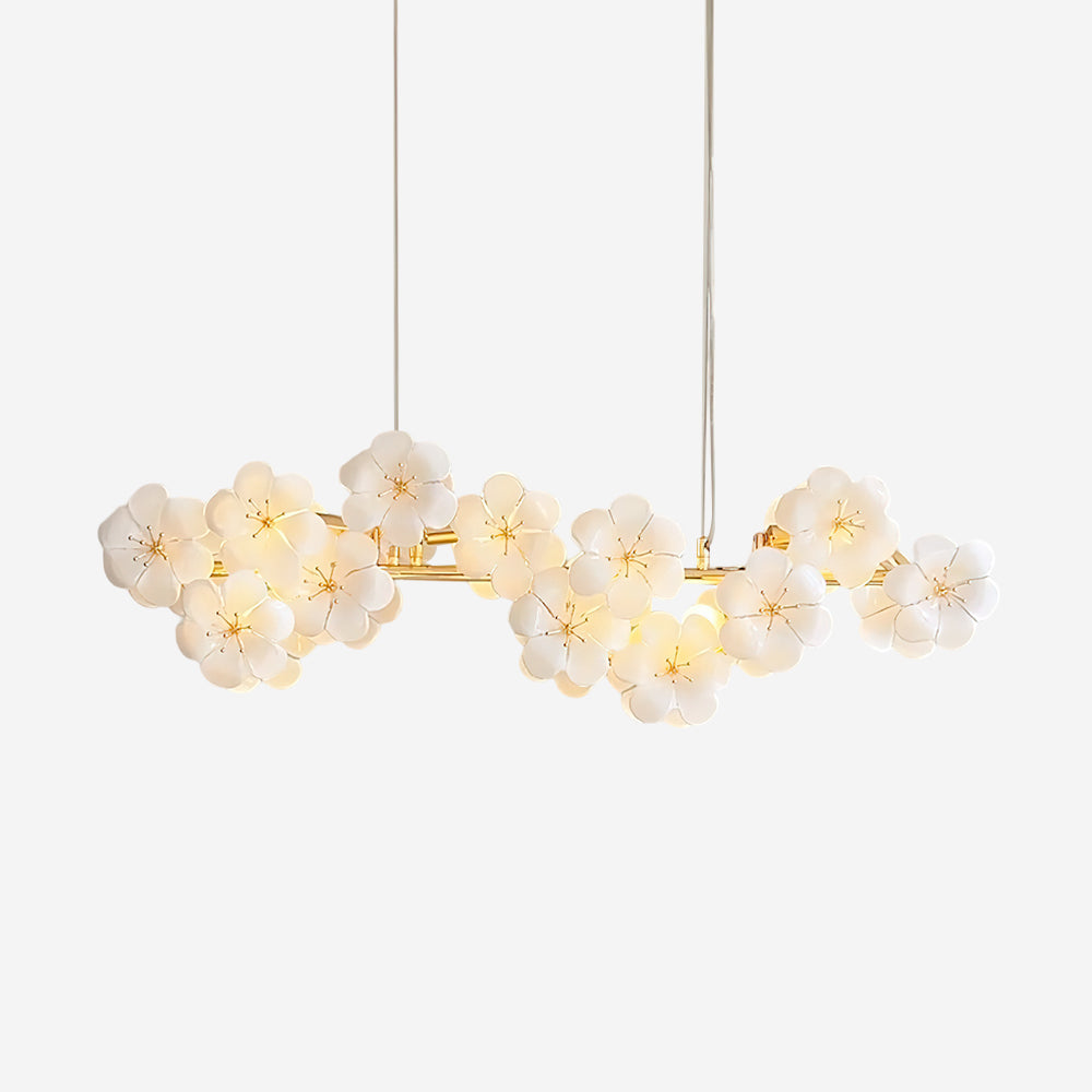 Erlenevia Glass Chandelier-Moonnatur
