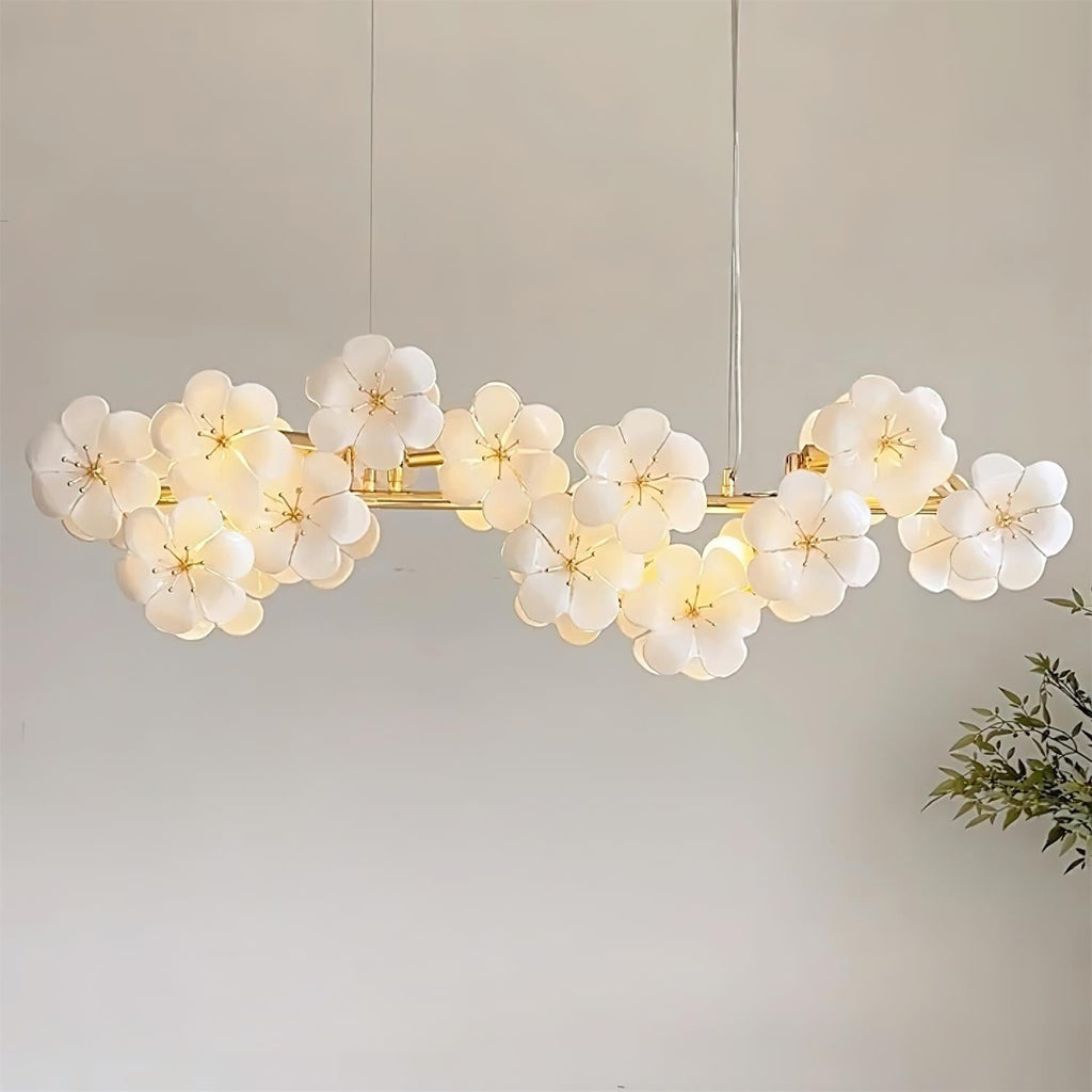 Erlenevia Glass Chandelier-Moonnatur