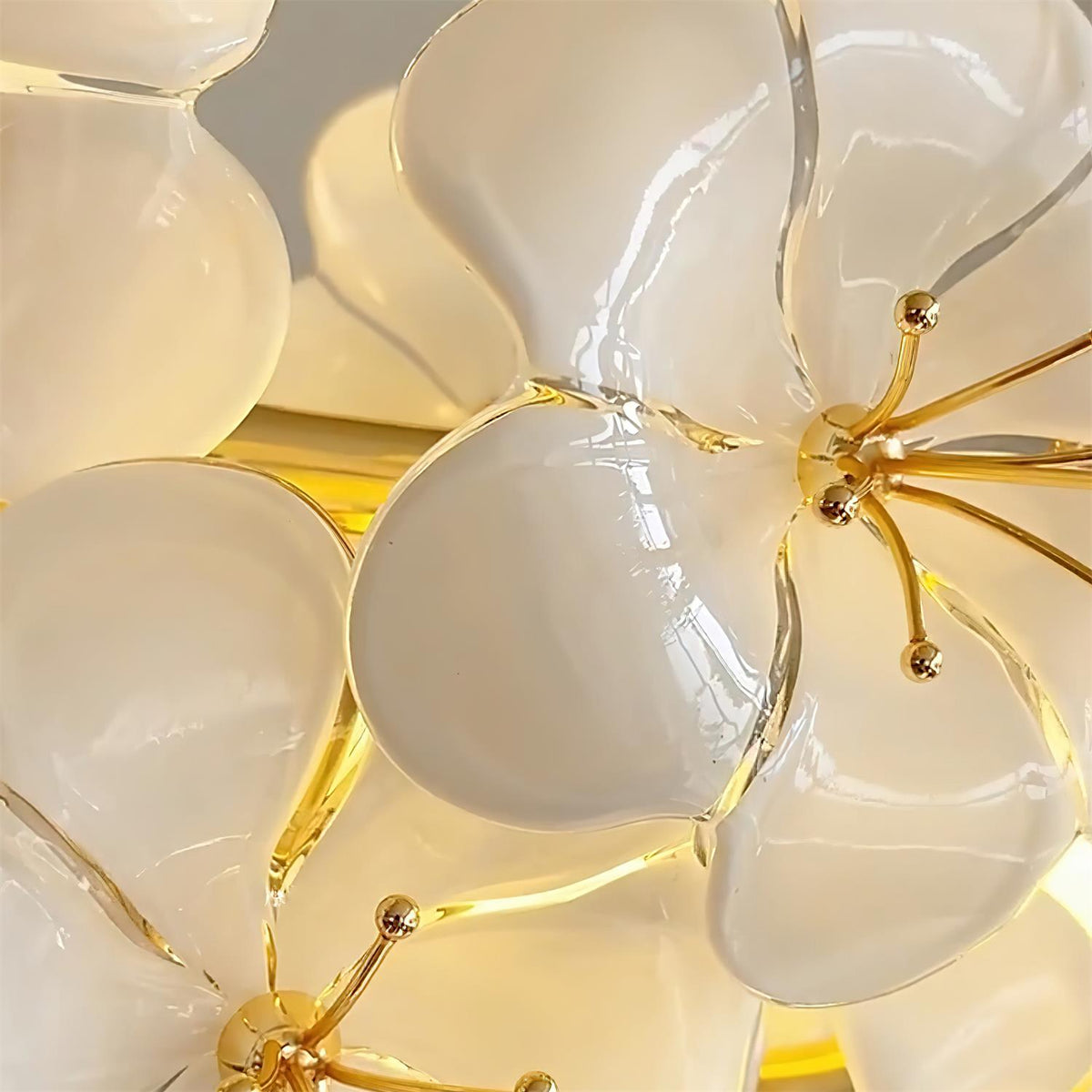 Erlenevia Glass Chandelier-Moonnatur