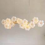 Erlenevia Glass Chandelier-Moonnatur
