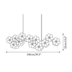 Erlenevia Glass Chandelier-Moonnatur