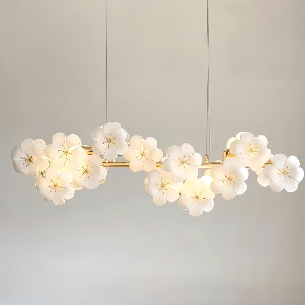 Erlenevia Glass Chandelier-Moonnatur