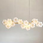 Erlenevia Glass Chandelier-Moonnatur