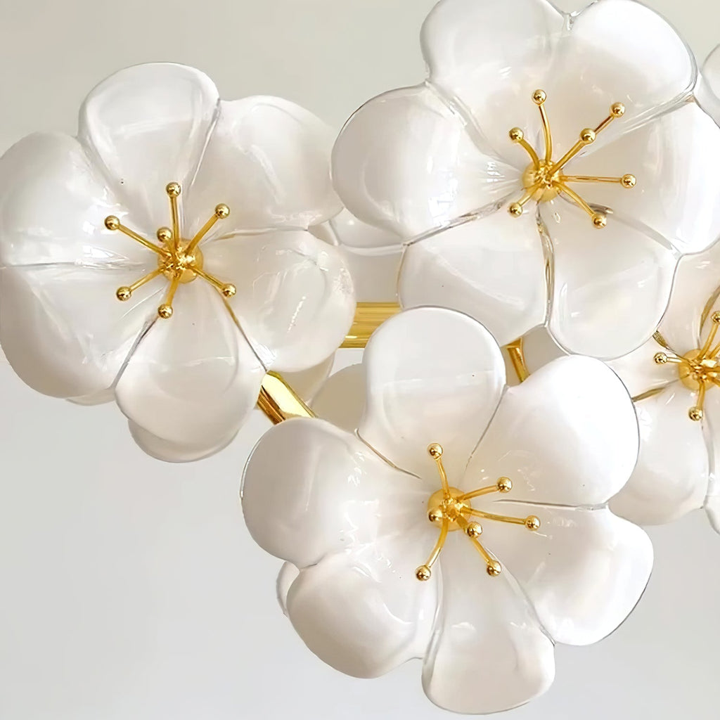 Erlenevia Glass Chandelier-Moonnatur
