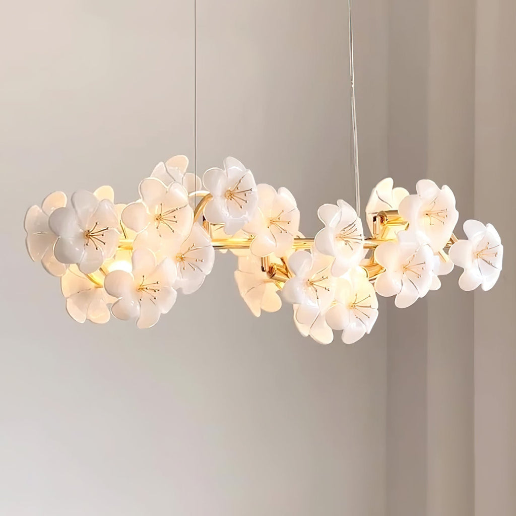 Erlenevia Glass Chandelier-Moonnatur