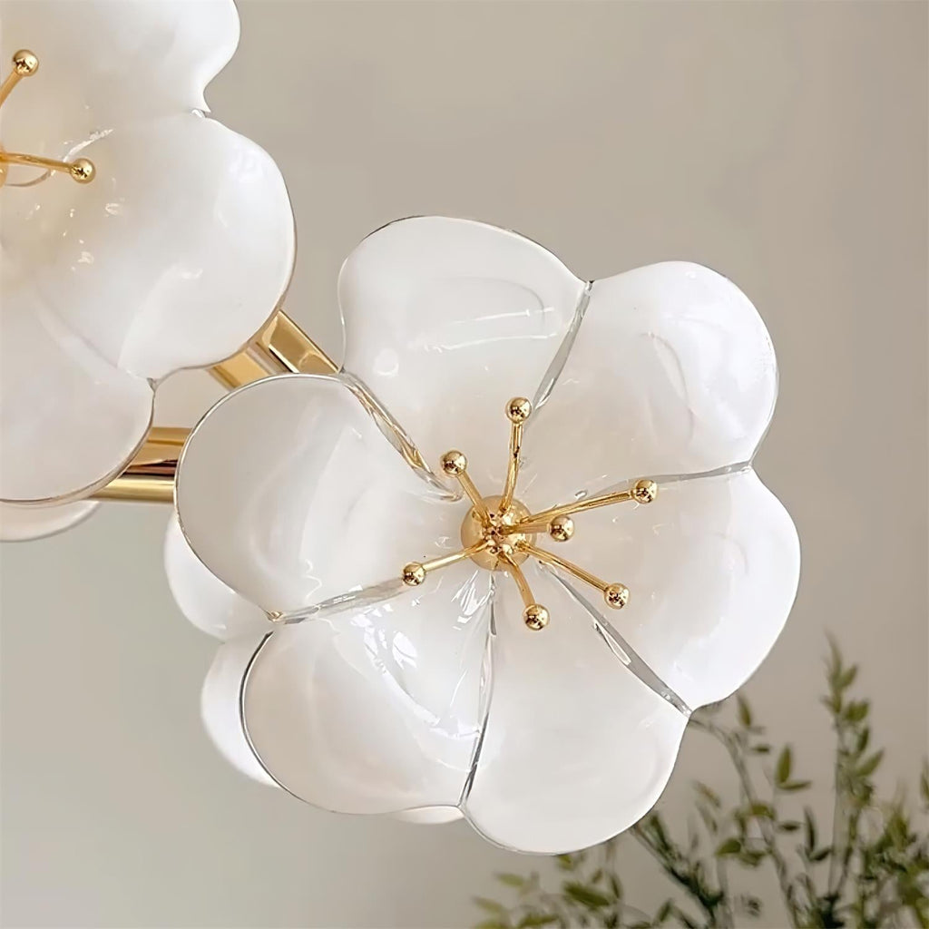 Erlenevia Glass Chandelier-Moonnatur