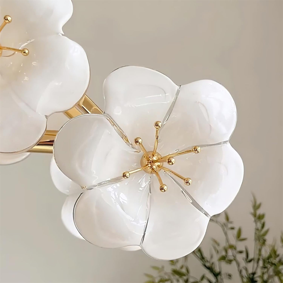 Erlenevia Glass Chandelier-Moonnatur