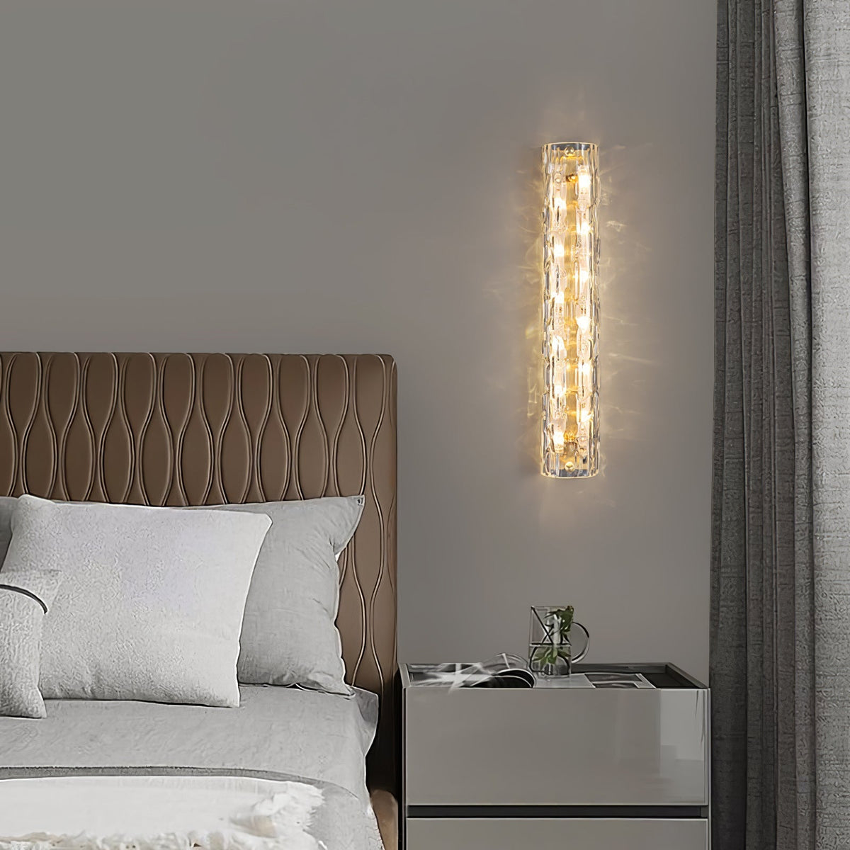 Bellacrest Glass Wall Light-Moonnatur
