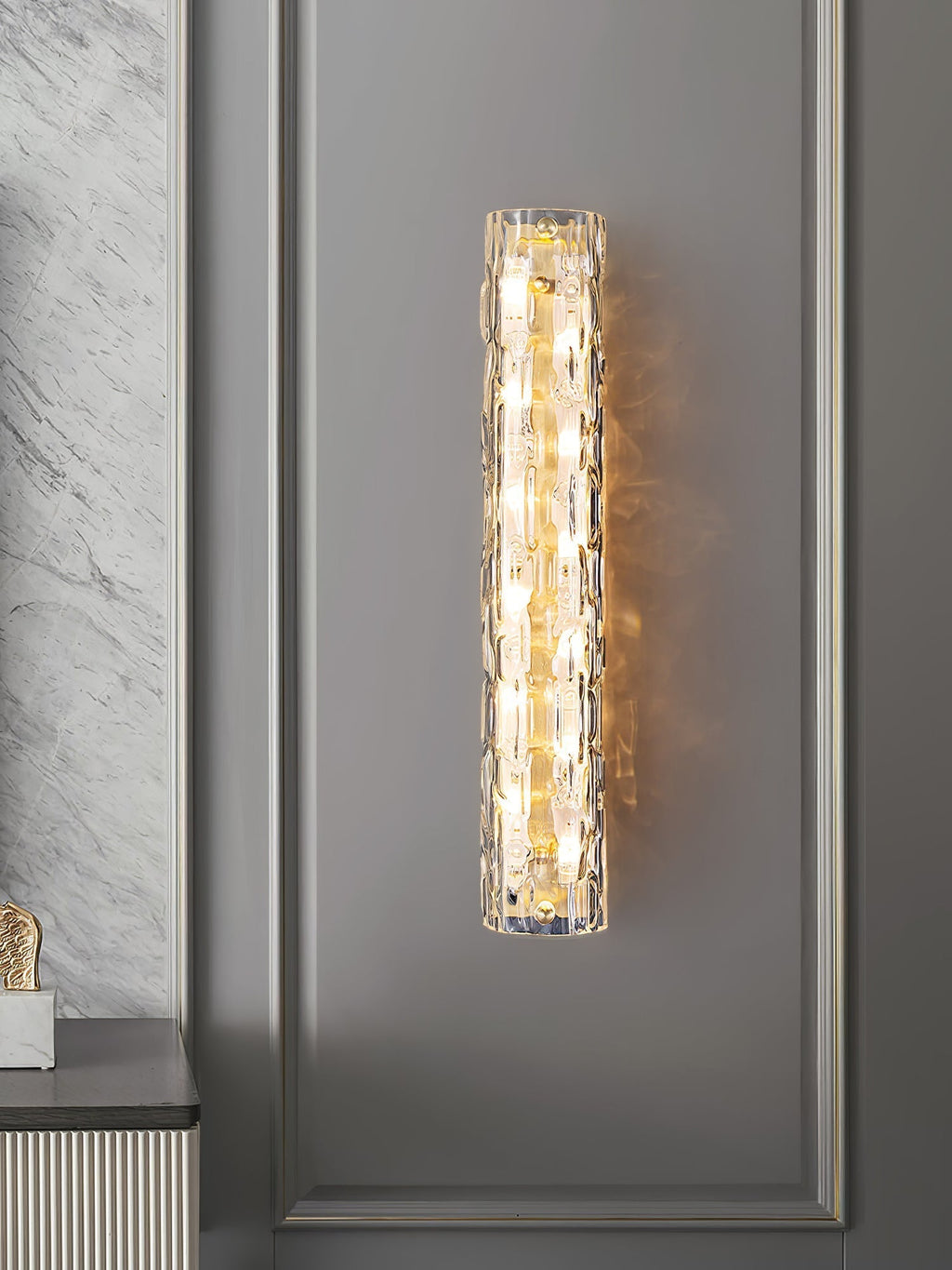 Bellacrest Glass Wall Light-Moonnatur