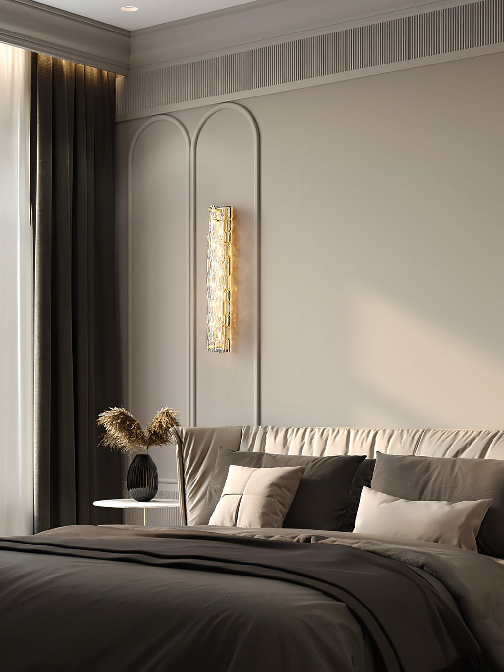 Bellacrest Glass Wall Light-Moonnatur