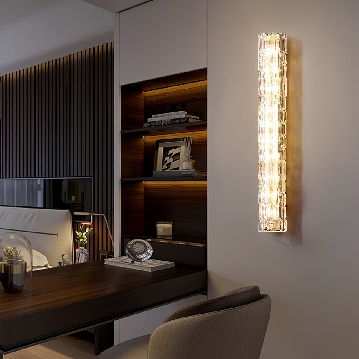 Bellacrest Glass Wall Light-Moonnatur
