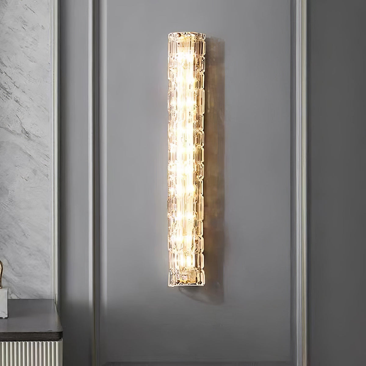 Bellacrest Glass Wall Light-Moonnatur