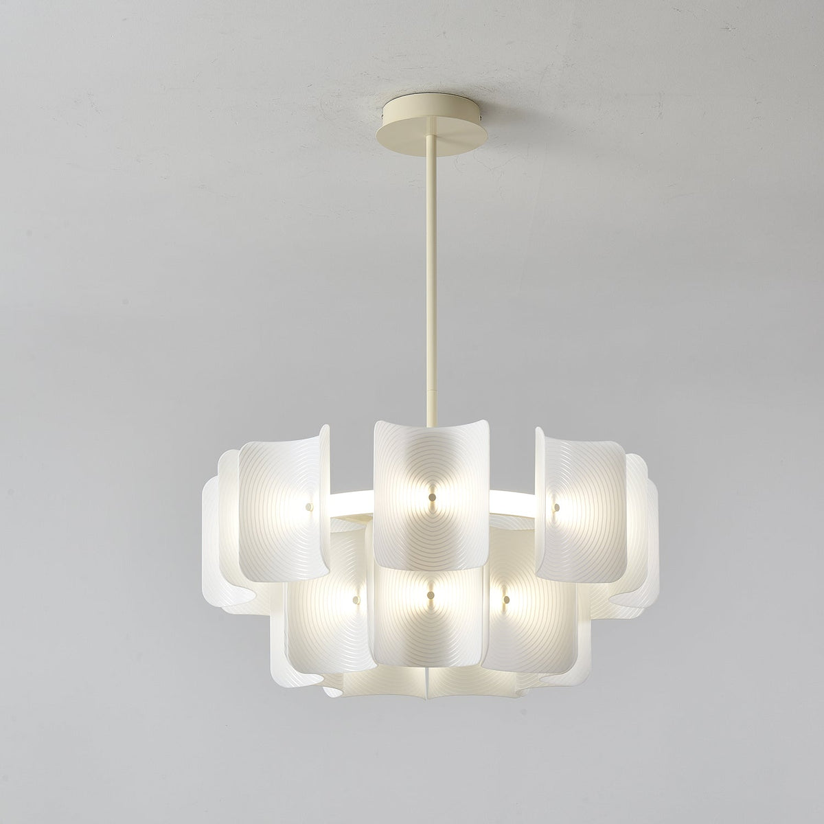Ulenis Acrylic Chandelier-Moonnatur