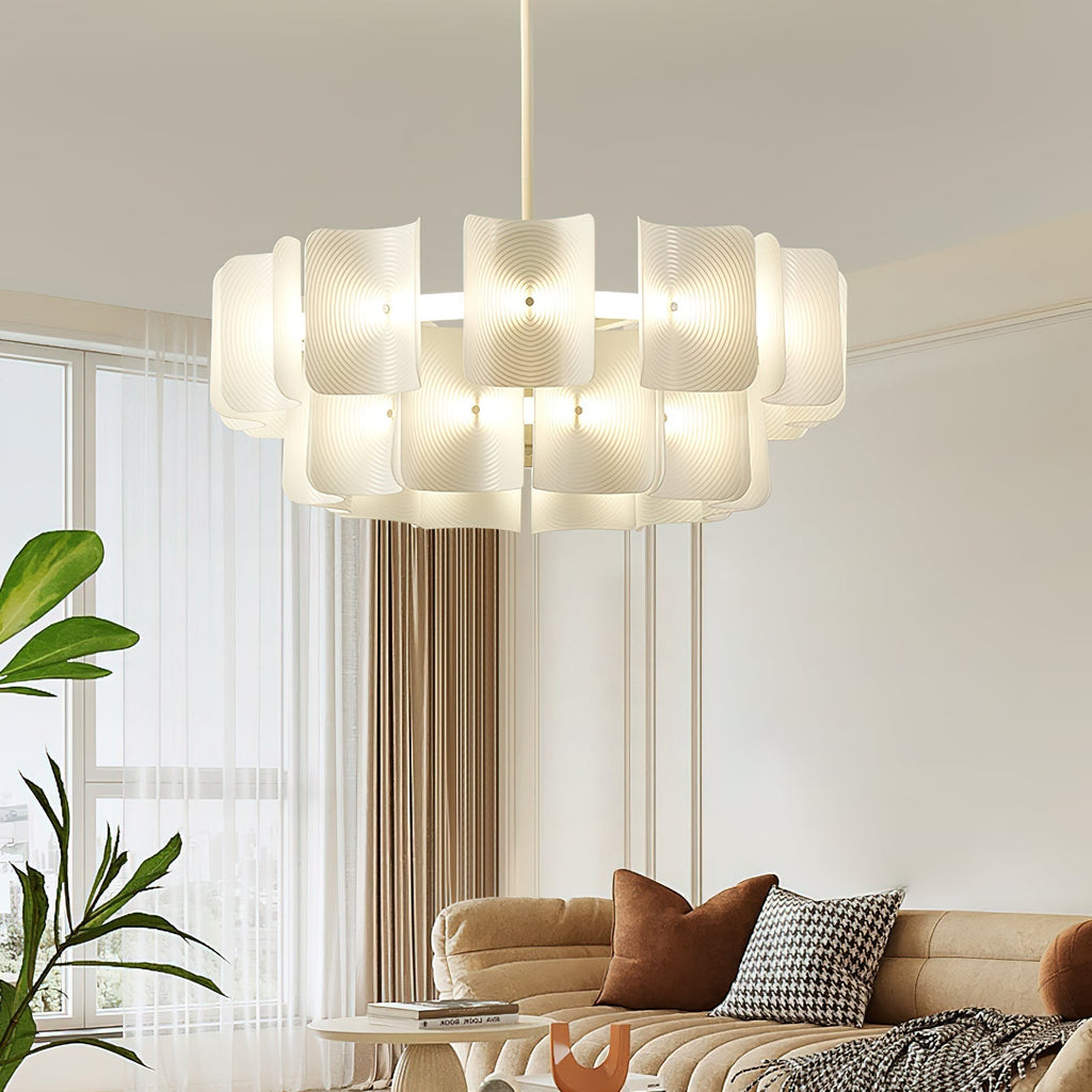 Ulenis Acrylic Chandelier-Moonnatur