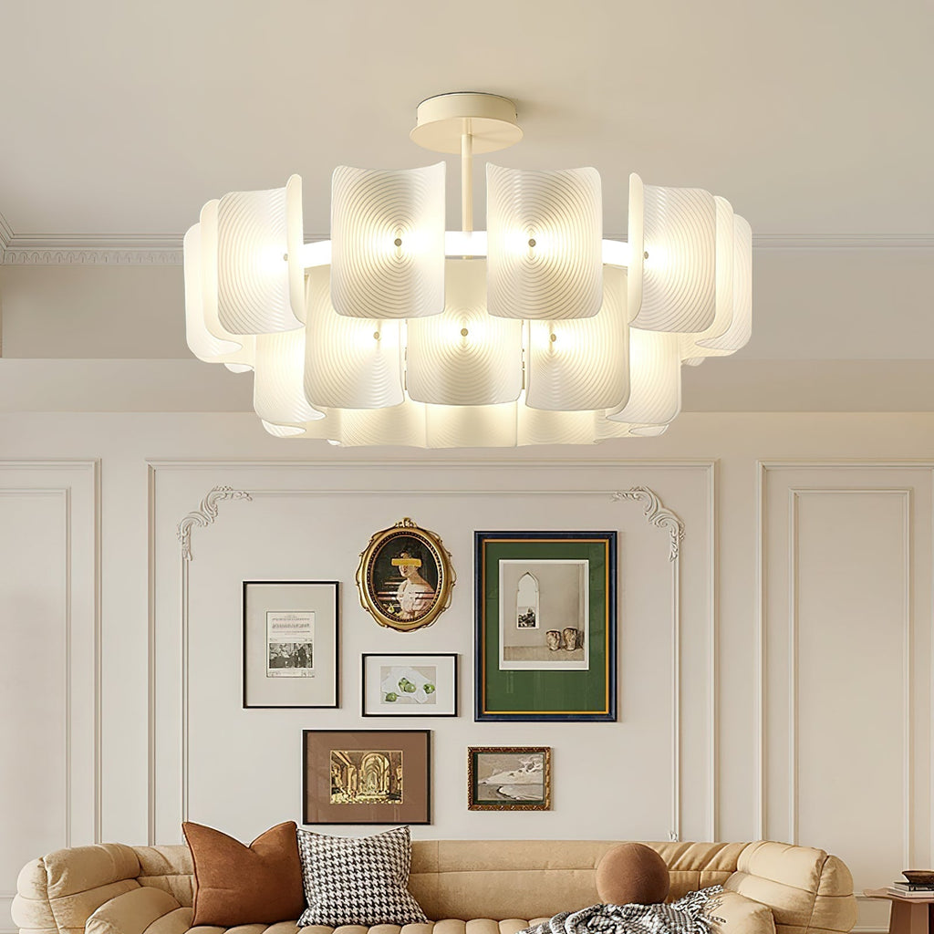 Ulenis Acrylic Chandelier-Moonnatur