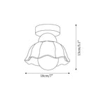 Selvenwood Ceramic Ceiling Light-Moonnatur