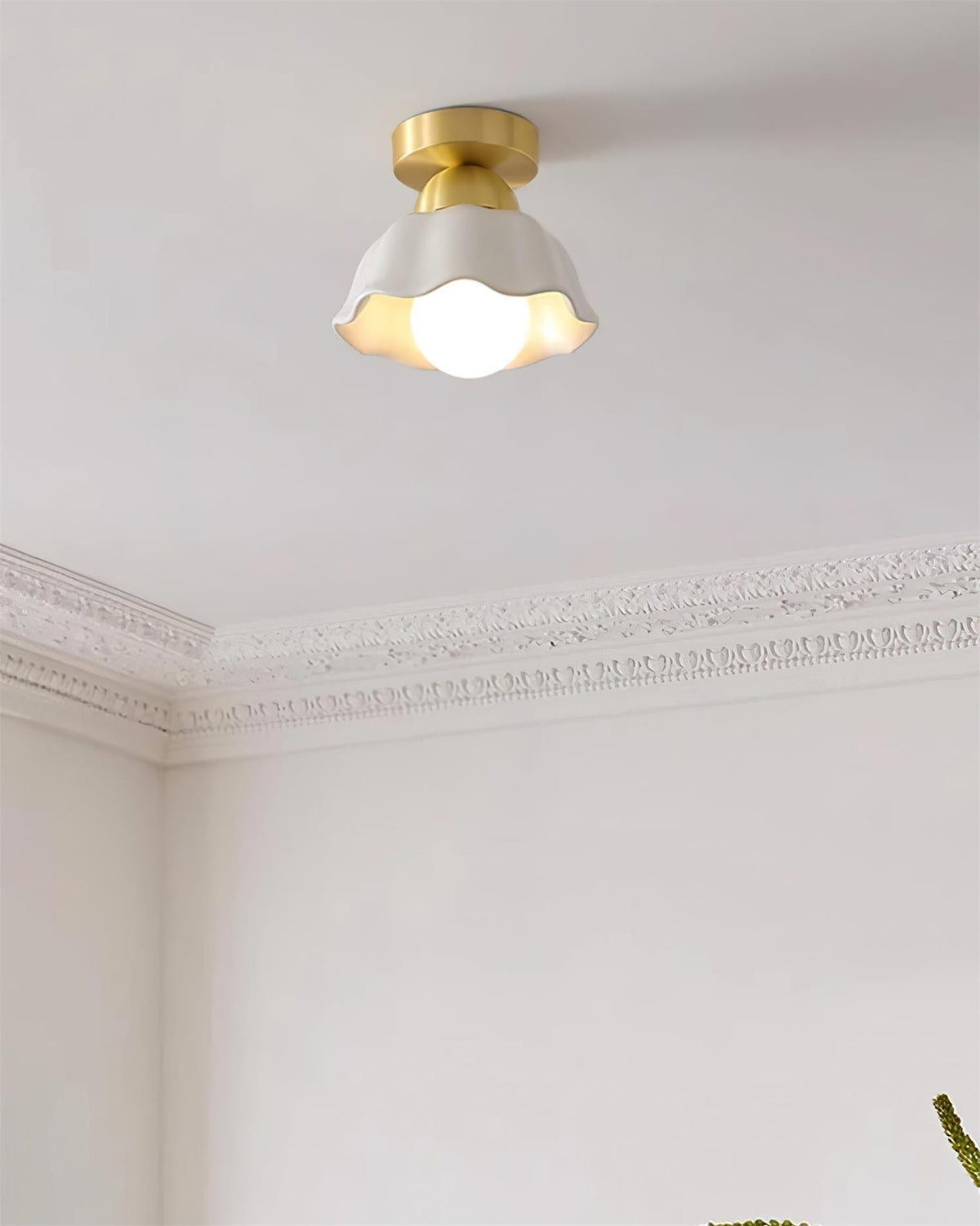 Selvenwood Ceramic Ceiling Light-Moonnatur