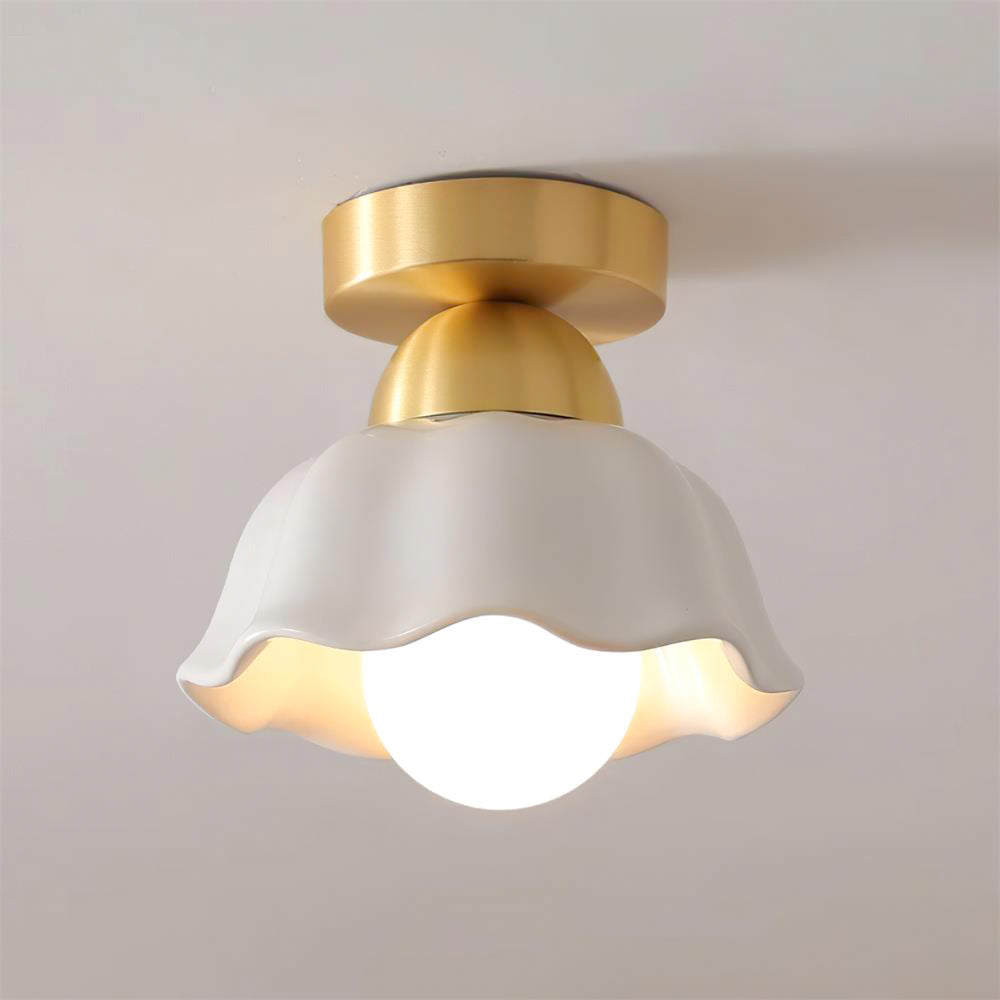 Selvenwood Ceramic Ceiling Light-Moonnatur