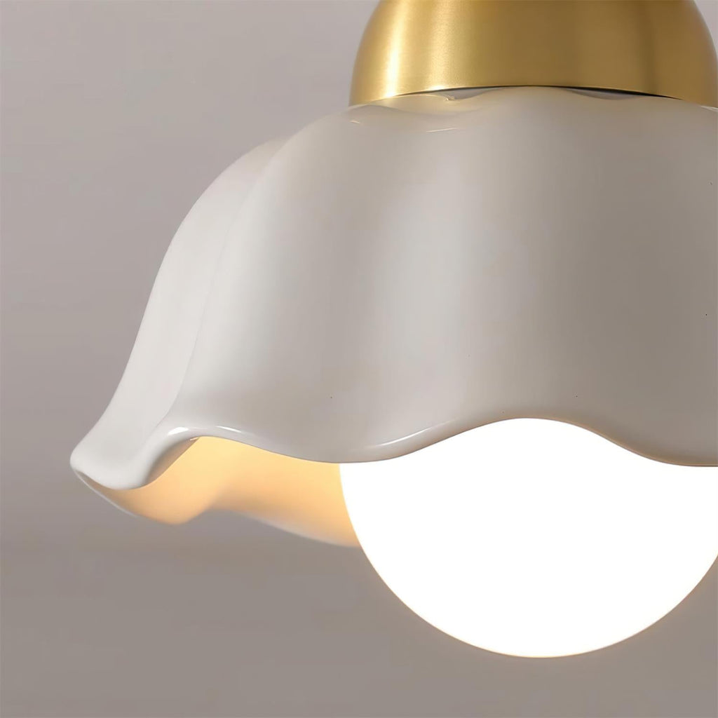 Selvenwood Ceramic Ceiling Light-Moonnatur