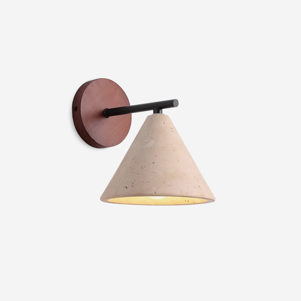 Brevenelle Travertine Wall Light-Moonnatur
