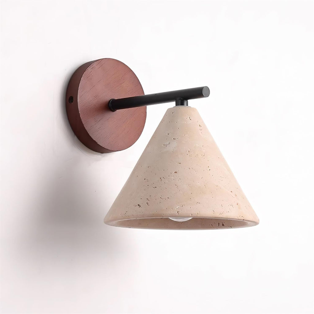 Brevenelle Travertine Wall Light-Moonnatur