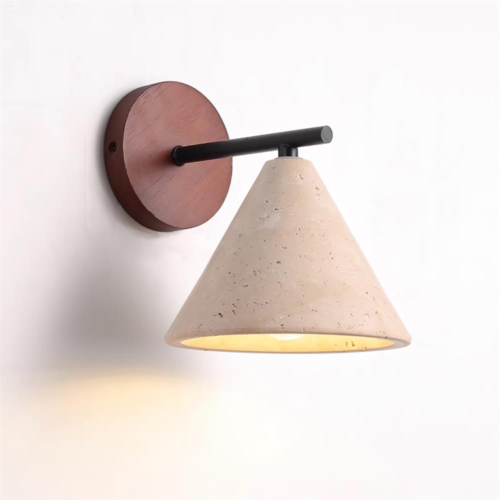 Brevenelle Travertine Wall Light-Moonnatur