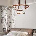 Berelcove Artificial Leather Chandelier-Moonnatur
