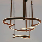 Berelcove Artificial Leather Chandelier-Moonnatur