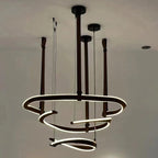 Berelcove Artificial Leather Chandelier-Moonnatur