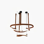 Berelcove Artificial Leather Chandelier-Moonnatur