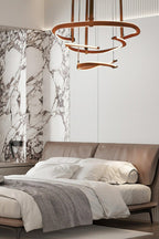 Berelcove Artificial Leather Chandelier-Moonnatur
