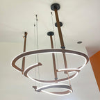 Berelcove Artificial Leather Chandelier-Moonnatur