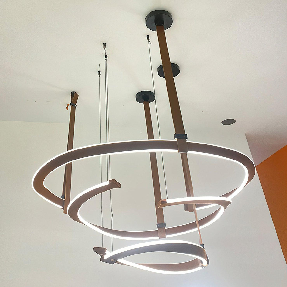 Berelcove Artificial Leather Chandelier-Moonnatur