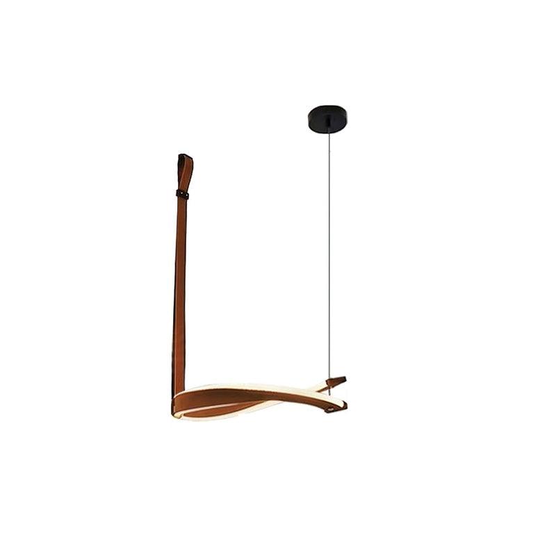 Berelcove Artificial Leather Chandelier-Moonnatur