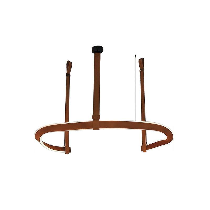 Berelcove Artificial Leather Chandelier-Moonnatur