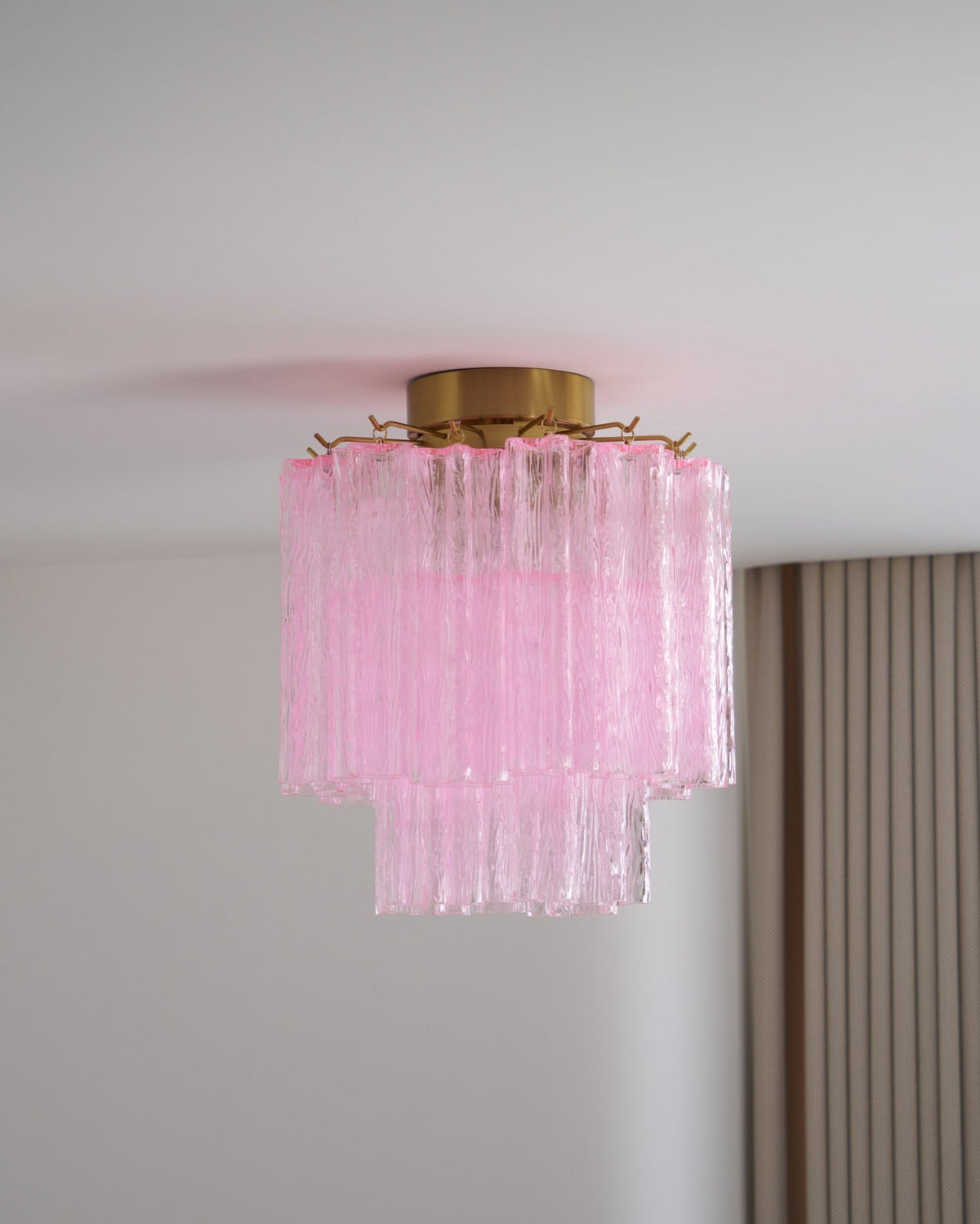 Cavenelle Glass Ceiling Light-Moonnatur