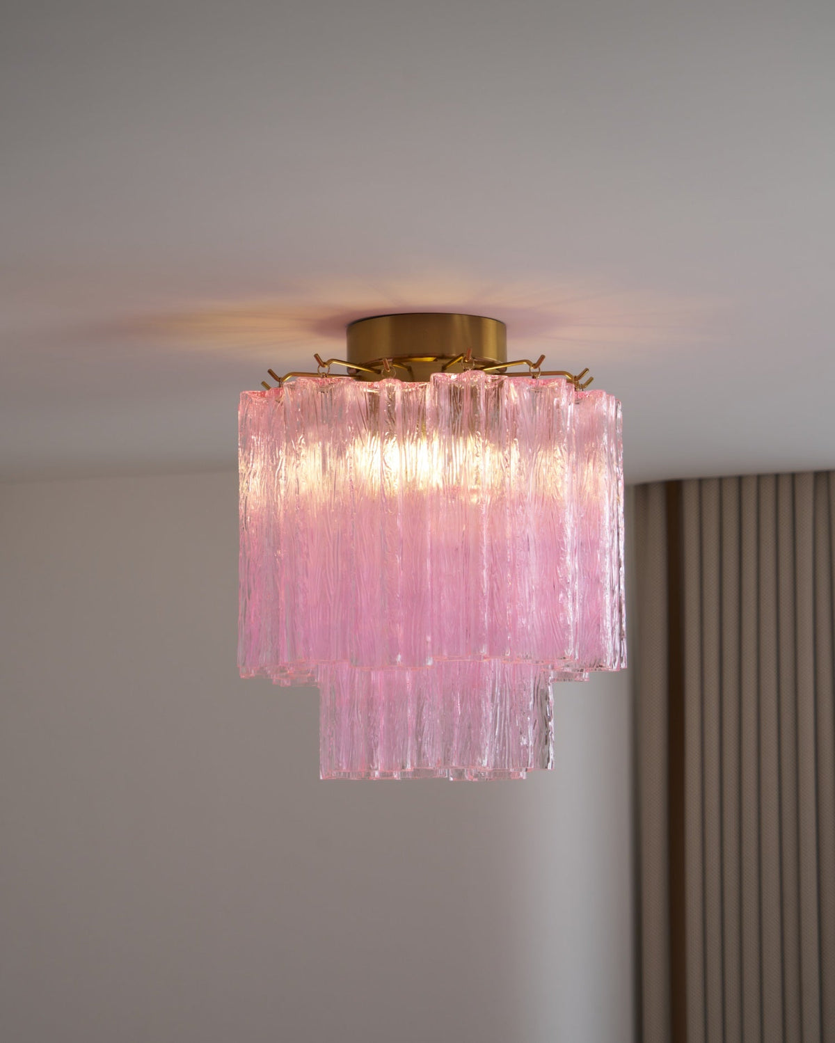 Cavenelle Glass Ceiling Light-Moonnatur