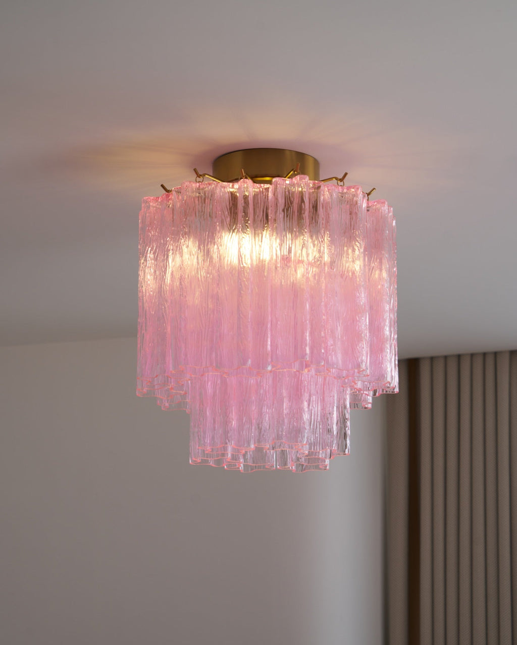 Cavenelle Glass Ceiling Light-Moonnatur