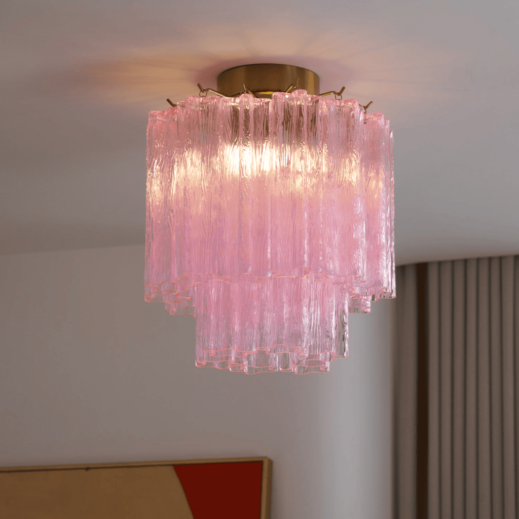 Cavenelle Glass Ceiling Light-Moonnatur