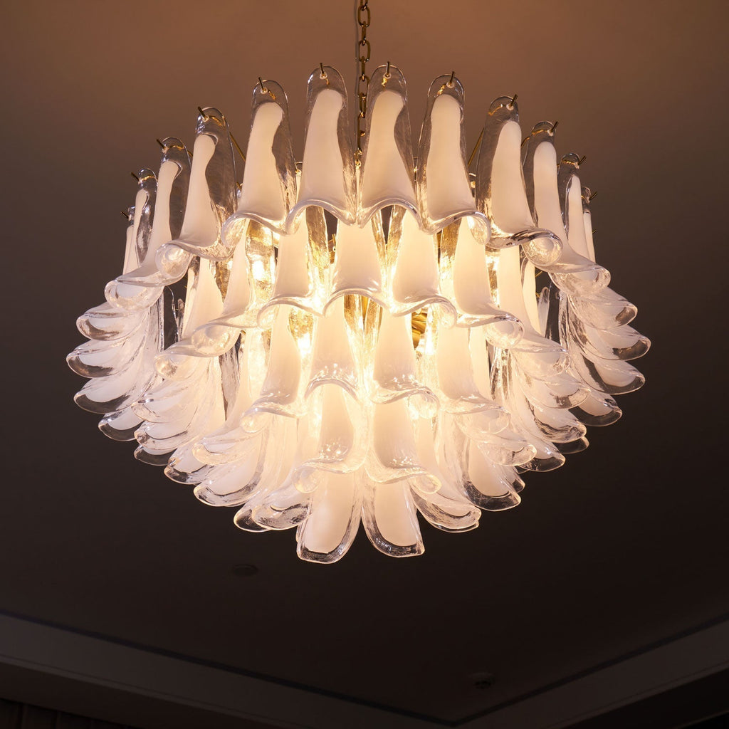 Langrencove Glass Chandelier-Moonnatur