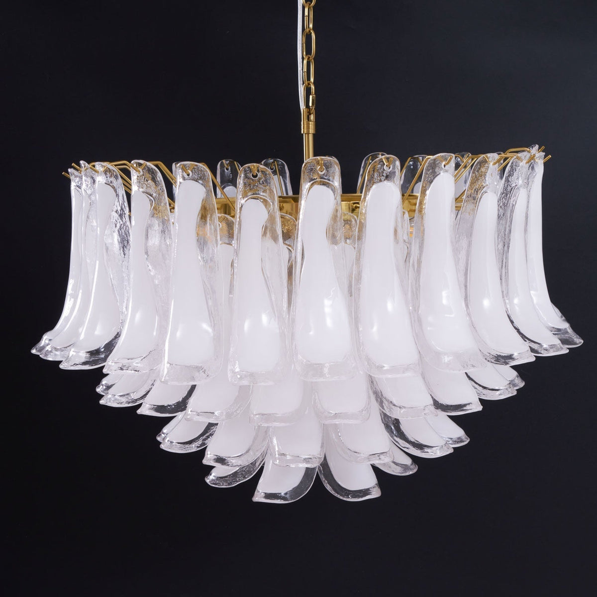 Langrencove Glass Chandelier-Moonnatur
